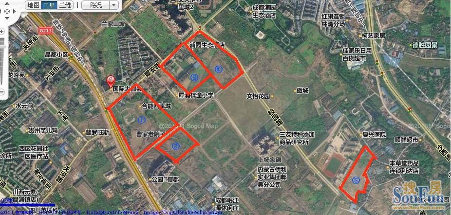 蓝光地产犀浦豪掷10亿拿地,犀浦的时代来临了吗?